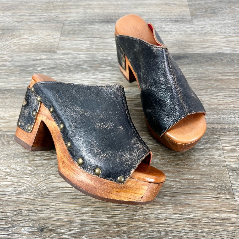 Bed Stu | Deva Clogs NEW Size 7 Black